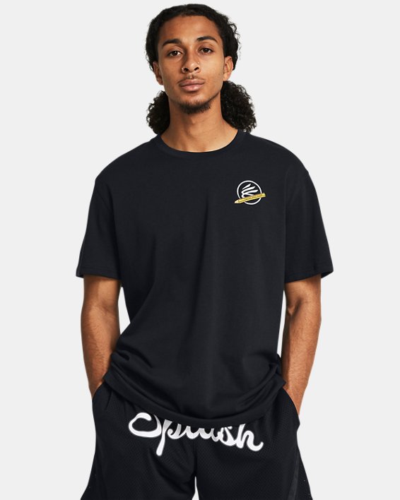 Men's Curry Icon Short Sleeve in Black image number 0